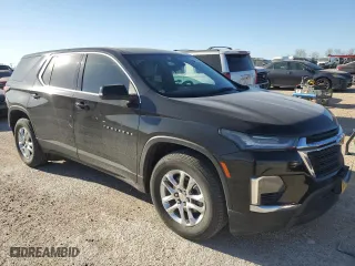 2023 Chevrolet Traverse LS with VIN 1GNERFKW5PJ168728, listed as a Copart auction lot 48636525 with 20,066 mi miles and Salvage Title. Bid and sale history available at carsss.com. Image 4.