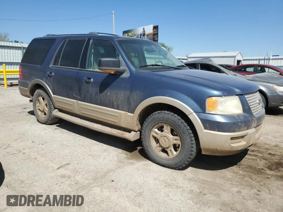 2003 Ford Expedition Eddie Bauer z VIN 1FMPU18L13LC57657, wystawiony jako Copart lot #52851155 z przebiegiem 253 028 mil mil oraz Szkoda całkowita • Salvage title. Historia ofert i sprzedaży dostępna na DreamBid. Obrazek 4.