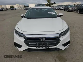 2021 Honda Insight EX with VIN 19XZE4F50ME002816, listed as a Copart auction lot 52119635 with 26,955 mi miles and Salvage Title. Bid and sale history available at carsss.com. Image 5.
