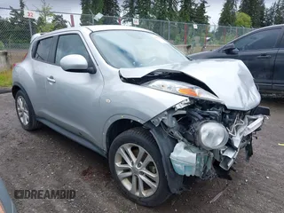 2014 Nissan Juke S with VIN JN8AF5MV0ET360336, listed as a IAAI auction lot 42260939 with 142,141 mi miles and . Bid and sale history available at DreamBid. Image 1.