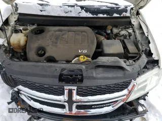 2018 Dodge Journey GT with VIN 3C4PDCEG6JT523585, listed as a Copart auction lot 44760835 with 121,348 mi miles and Non Repairable. Bid and sale history available at carsss.com. Image 12.
