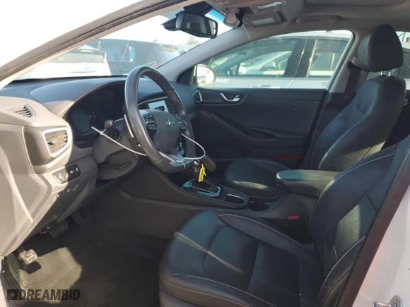 2019 Hyundai Ioniq Hybrid Limited with VIN KMHC85LC0KU124544, listed as a Copart auction lot 51052935 with 137,745 mi miles and Salvage Title. Bid and sale history available at carsss.com. Image 7.