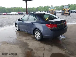 2013 Chevrolet Cruze LS with VIN 1G1PA5SH3D7230973, listed as a IAAI auction lot 41974483 with 137,248 mi miles. Bid and sale history available at carsss.com. Image 3.