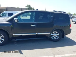 2005 Infiniti QX56 with VIN 5N3AA08C35N800594, listed as a IAAI auction lot 42110869 with 271,172 mi miles and . Bid and sale history available at DreamBid. Image 6.