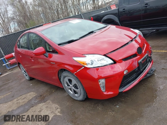 2014 Toyota Prius Four with VIN JTDKN3DU7E1833935, listed as a IAAI auction lot 41840017 with 84,111 mi miles. Bid and sale history available at carsss.com. Image 1.
