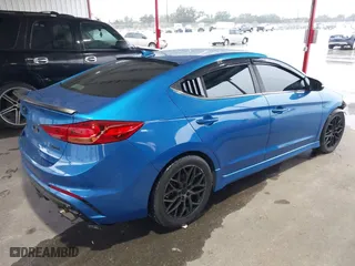 2018 Hyundai Elantra Sport with VIN KMHD04LB2JU524231, listed as a IAAI auction lot 41615649 with 58,889 mi miles. Bid and sale history available at carsss.com. Image 4.