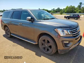 2020 Ford Expedition Max XLT with VIN 1FMJK1HT1LEA71102, listed as a Copart auction lot 57693765 with 92,136 mi miles and Salvage title. Bid and sale history available at DreamBid. Image 4.