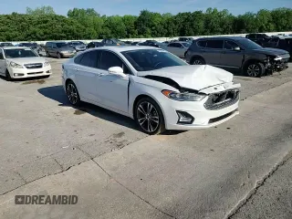 2020 Ford Fusion Titanium with VIN 3FA6P0D98LR176335, listed as a Copart auction lot 55323275 with 76,572 mi miles and Salvage title. Bid and sale history available at DreamBid. Image 13.