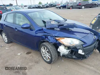 2012 Mazda 3 i Touring with VIN JM1BL1L86C1682081, listed as a IAAI auction lot 42506834 with 152,880 mi miles and . Bid and sale history available at DreamBid. Image 1.