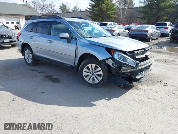 2017 Subaru Outback Premium z VIN 4S4BSACC0H3312176, wystawiony jako IAAI lot #42023263 z przebiegiem 122 389 mil mil oraz . Historia ofert i sprzedaży dostępna na DreamBid. Obrazek 1.