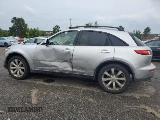 2004 Infiniti FX with VIN JNRAS08W24X201032, listed as a Copart auction lot 59367855 with 204,927 mi miles and Clean title. Bid and sale history available at DreamBid. Image 2.