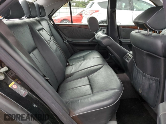 2002 Mercedes-Benz E-Class with VIN WDBJF65J42B471548, listed as a Copart auction lot 79754414 with 200,200 mi miles and Salvage Title. Bid and sale history available at carsss.com. Image 10.