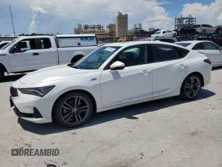 2023 Acura Integra Technology with VIN 19UDE4H66PA009326, listed as a Copart auction lot 61674945 with Not provided miles and Salvage title. Bid and sale history available at DreamBid. Image 1.