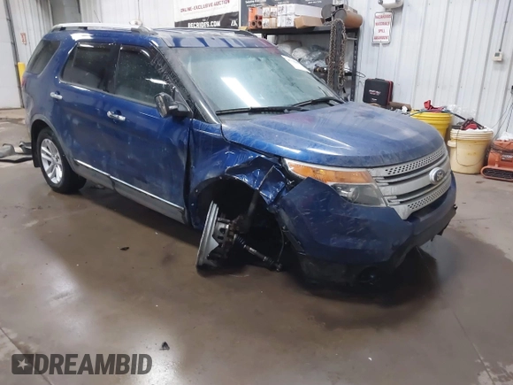 2015 Ford Explorer XLT z VIN 1FM5K8D84FGB59663, wystawiony jako IAAI lot #41758498 z przebiegiem 144 623 mil mil oraz . Historia ofert i sprzedaży dostępna na DreamBid. Obrazek 1.