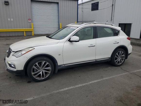 2017 Infiniti QX50 with VIN JN1BJ0RR3HM404201, listed as a Copart auction lot 53932335 with 40,775 mi miles and Clean Title. Bid and sale history available at carsss.com. Image 1.