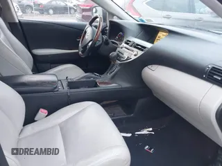 2010 Lexus RX 450h with VIN JTJBC1BA2A2012827, listed as a IAAI auction lot 41101091 with 236,669 mi miles and . Bid and sale history available at DreamBid. Image 5.