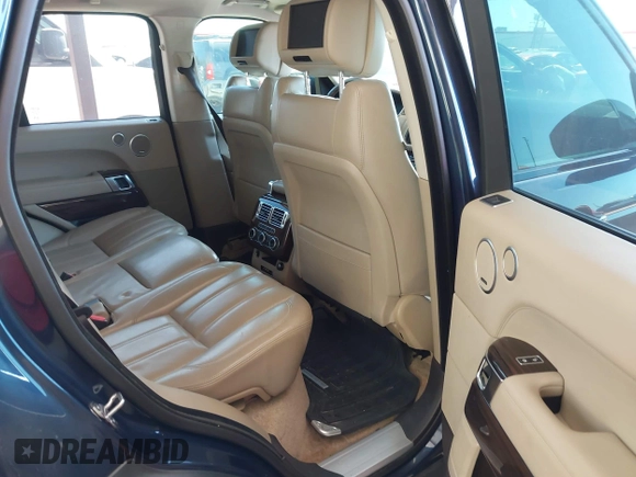 2013 Land Rover Range Rover HSE z VIN SALGS2DF2DA111662, wystawiony jako IAAI lot #41806393 z przebiegiem 167 259 mil mil oraz . Historia ofert i sprzedaży dostępna na DreamBid. Obrazek 8.