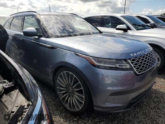 2019 Land Rover Range Rover Velar S with VIN SALYB2FV7KA215666, listed as a Copart auction lot 74099044 with Not provided miles and Non repairable. Bid and sale history available at DreamBid. Image 4.