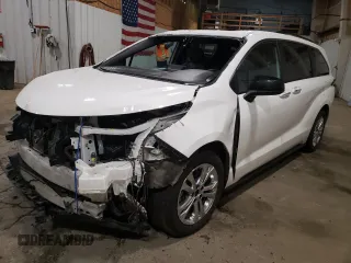 2023 Toyota Sienna XSE with VIN 5TDXSKFC4PS077466, listed as a Copart auction lot 88633535 with 0 mi miles and Salvage Title. Bid and sale history available at carsss.com. Image 1.