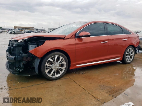 2015 Hyundai Sonata Sport z VIN 5NPE34AB8FH202424, wystawiony jako Copart lot #54832895 z przebiegiem 99 472 mil mil oraz Szkoda całkowita • Salvage title. Historia ofert i sprzedaży dostępna na DreamBid. Obrazek 1.