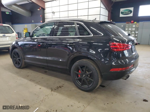 2015 Audi Q3 2.0T Premium Plus with VIN WA1EFCFS1FR012915, listed as a Copart auction lot 49464565 with 91,596 mi miles and Salvage Title. Bid and sale history available at carsss.com. Image 2.