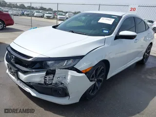2021 Honda Civic Sedan Sport with VIN 2HGFC2F80MH550134, listed as a IAAI auction lot 41749607 with 94,727 mi miles. Bid and sale history available at carsss.com. Image 17.