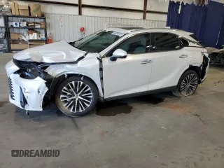 2024 Lexus RX with VIN 2T2BAMBA7RC025334, listed as a Copart auction lot 67763904 with 7,481 mi miles and Salvage Title. Bid and sale history available at carsss.com. Image 1.