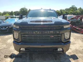 2022 Chevrolet Silverado 3500HD LTZ with VIN 1GC4YUEY7NF154287, listed as a Copart auction lot 55207914 with 20,261 mi miles and Salvage Title. Bid and sale history available at carsss.com. Image 5.
