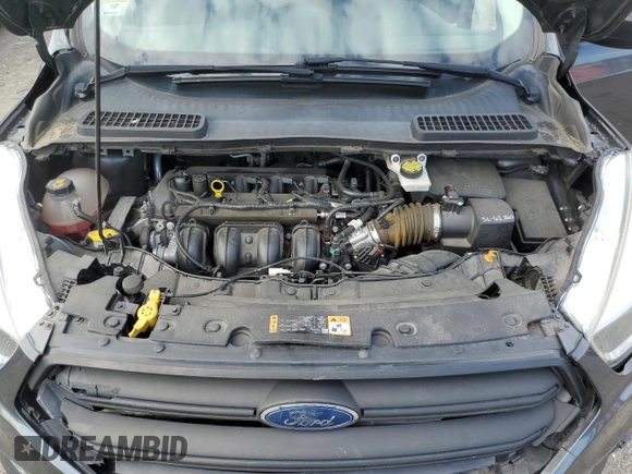 2017 Ford Escape S with VIN 1FMCU0F73HUE37576, listed as a Copart auction lot 58473145 with 73,747 mi miles and Salvage title. Bid and sale history available at DreamBid. Image 12.