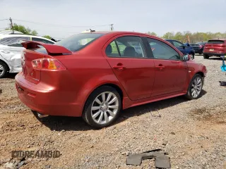 2009 Mitsubishi Lancer with VIN JA3AU86W09U034186, listed as a Copart auction lot 54118385 with 113,346 mi miles and Salvage Title. Bid and sale history available at DreamBid. Image 3.