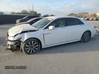 2019 Lincoln Continental Standard with VIN 1LN6L9PK4K5605749, listed as a Copart auction lot 44749265 with 47,049 mi miles and Non Repairable. Bid and sale history available at carsss.com. Image 1.