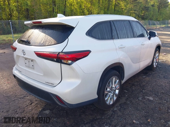 2023 Toyota Highlander L with VIN 5TDKDRAH5PS005966, listed as a IAAI auction lot 41976292 with 51,857 mi miles and . Bid and sale history available at DreamBid. Image 4.