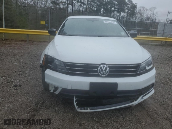2015 Volkswagen Jetta Sport with VIN 3VWD17AJ1FM325015, listed as a Copart auction lot 46241915 with 54,785 mi miles and Salvage title. Bid and sale history available at DreamBid. Image 5.