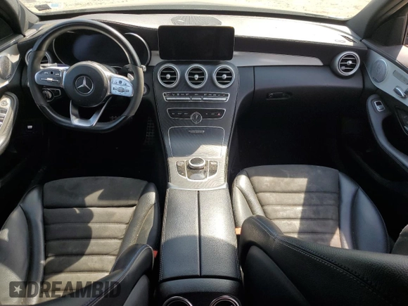 2021 Mercedes-Benz C 300 with VIN W1KWF8DB4MR630629, listed as a Copart auction lot 56859395 with 113,846 mi miles and Clean title. Bid and sale history available at DreamBid. Image 8.