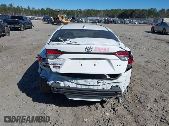2024 Toyota Corolla LE с VIN 5YFB4MDE3RP197422, выставлен на аукционе IAAI как лот 41656210 с пробегом Не указан миль и . История ставок и продаж доступна на DreamBid. Изображение 15.