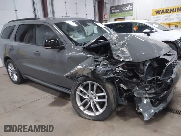 2023 Dodge Durango GT with VIN 1C4RDJDG4PC688019, listed as a IAAI auction lot 41871087 with 36,848 mi miles and . Bid and sale history available at DreamBid. Image 1.