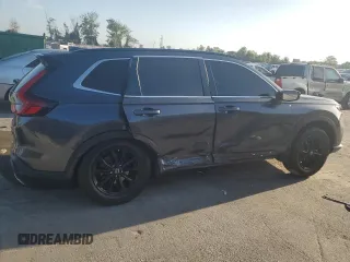 2024 Honda CR-V Sport with VIN 7FARS5H52RE021384, listed as a Copart auction lot 55431915 with 17,424 mi miles and Salvage Title. Bid and sale history available at DreamBid. Image 3.