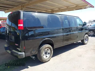 2023 GMC Savana Cargo with VIN 1GTW7BFP1P1165243, listed as a IAAI auction lot 42074066 with 14,530 mi miles. Bid and sale history available at carsss.com. Image 4.