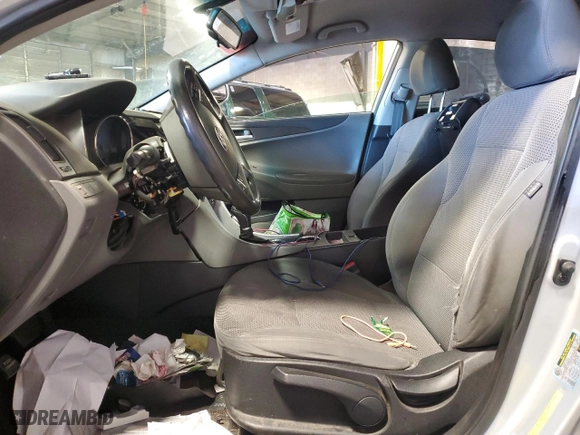 2013 Hyundai Sonata GLS with VIN 5NPEB4AC1DH687322, listed as a Copart auction lot 70328244 with 0 mi miles and Salvage Title. Bid and sale history available at carsss.com. Image 7.