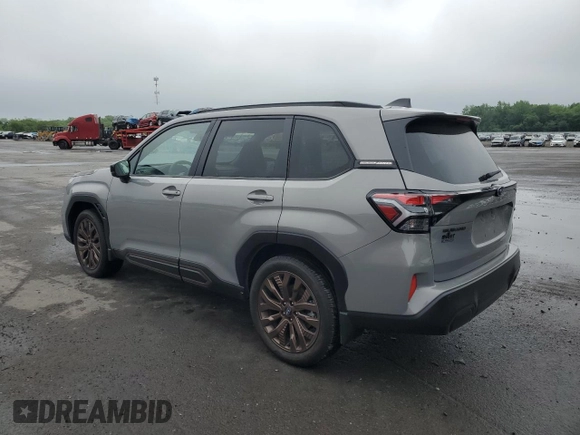 2025 Subaru Forester Special Sports with VIN JF2SLDHC6SH488365, listed as a Copart auction lot 57224155 with Not provided miles and Salvage title. Bid and sale history available at DreamBid. Image 2.