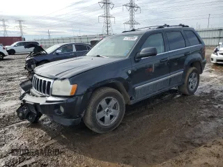 2005 Jeep Grand Cherokee Limited with VIN 1J4HR58235C591646, listed as a Copart auction lot 47139995 with 164,047 mi miles and Salvage Title. Bid and sale history available at carsss.com. Image 1.