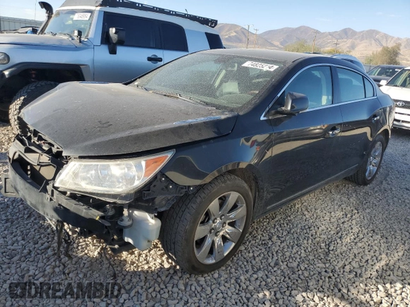 2012 Buick LaCrosse Premium 2 with VIN 1G4GG5E30CF220441, listed as a Copart auction lot 74825214 with 131,393 mi miles and Salvage title. Bid and sale history available at DreamBid. Image 1.