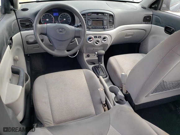 2011 Hyundai Accent GLS with VIN KMHCN4AC9BU617726, listed as a Copart auction lot 50565975 with 106,602 mi miles and Salvage Title. Bid and sale history available at carsss.com. Image 8.