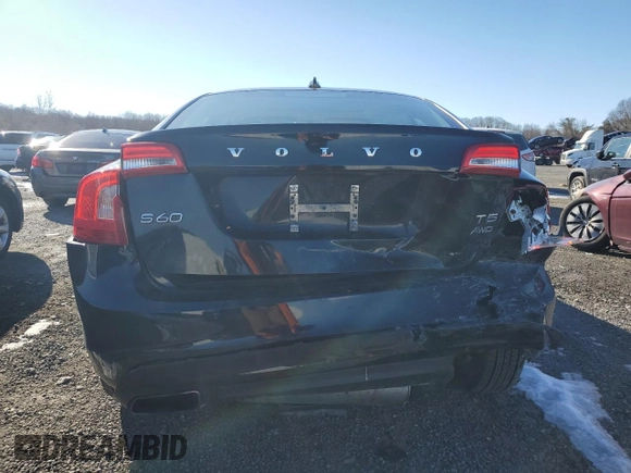 2016 Volvo S60 T5 Premier with VIN YV1612TK7G2395626, listed as a Copart auction lot 42504365 with 134,044 mi miles and Salvage Title. Bid and sale history available at carsss.com. Image 6.