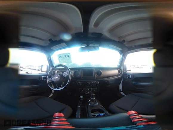 2019 Jeep Wrangler Unlimited Sport S with VIN 1C4HJXDG2KW500662, listed as a IAAI auction lot 42571152 with 45,067 mi miles and . Bid and sale history available at DreamBid. Image 18.