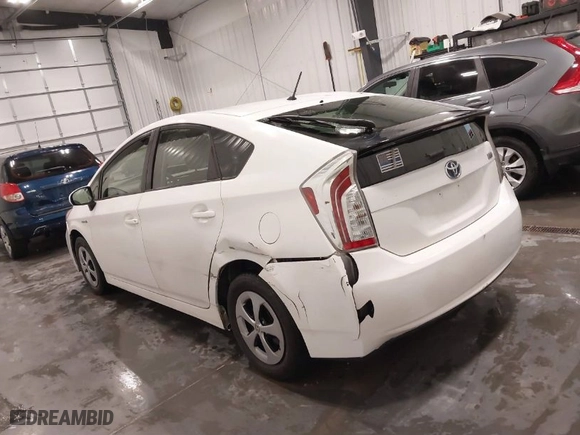 2012 Toyota Prius One with VIN JTDKN3DU0C5495526, listed as a IAAI auction lot 41722123 with NaN miles. Bid and sale history available at carsss.com. Image 14.