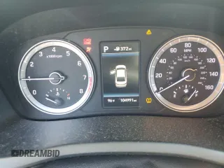 2018 Hyundai Sonata SEL with VIN 5NPE34AFXJH628627, listed as a Copart auction lot 54435635 with 104,991 mi miles and Salvage Title. Bid and sale history available at DreamBid. Image 9.