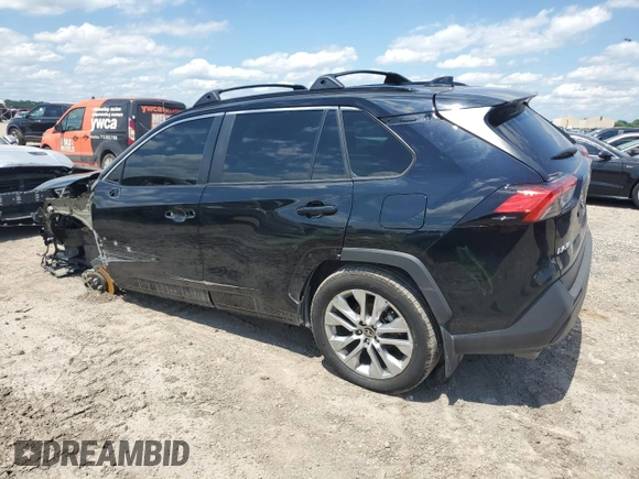 2024 Toyota RAV4 XLE Premium with VIN 2T3C1RFVXRW317486, listed as a Copart auction lot 55965795 with 32,478 mi miles and Salvage title. Bid and sale history available at DreamBid. Image 2.