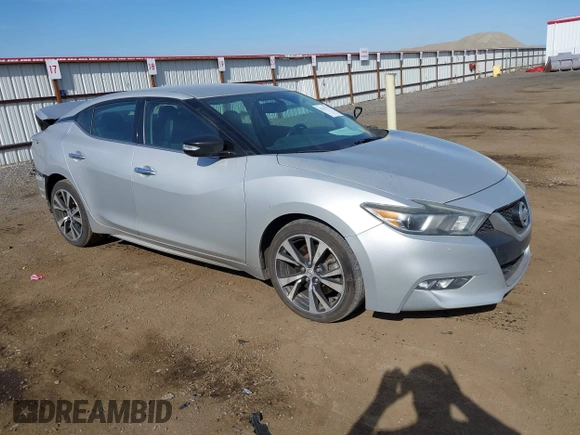 2018 Nissan Maxima S with VIN 1N4AA6AP1JC378429, listed as a IAAI auction lot 42138972 with 112,577 mi miles and . Bid and sale history available at DreamBid. Image 1.