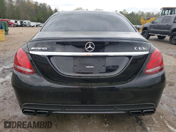 2017 Mercedes-Benz C 63 S AMG with VIN 55SWF8HB3HU193401, listed as a Copart auction lot 49440934 with 35,623 mi miles and . Bid and sale history available at DreamBid. Image 6.